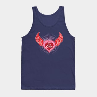 La Jefa Winged Heart Tank Top